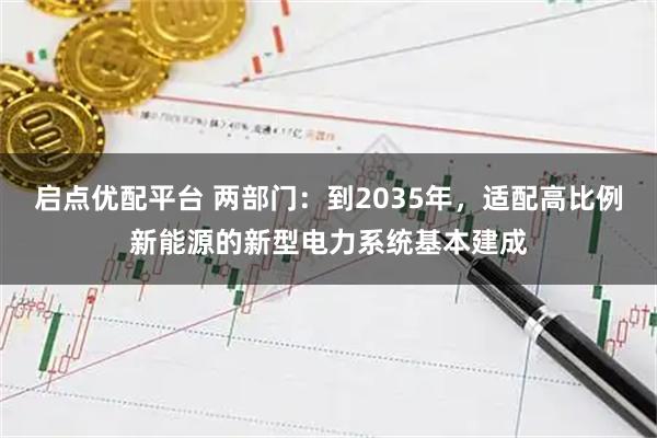 启点优配平台 两部门:到2035年,适配高比例新能源的新型电力系统基本建成