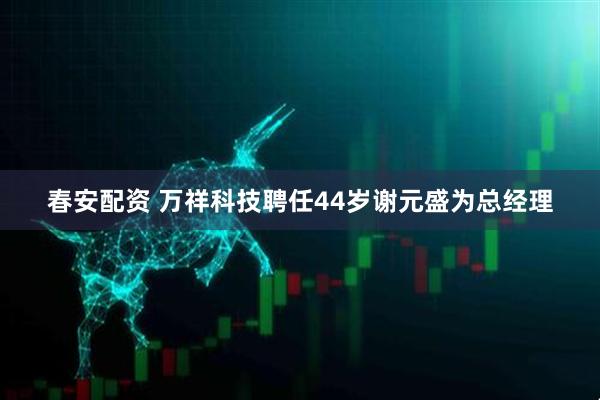 春安配资 万祥科技聘任44岁谢元盛为总经理
