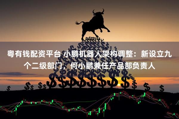 粤有钱配资平台 小鹏机器人架构调整：新设立九个二级部门，何小鹏兼任产品部负责人